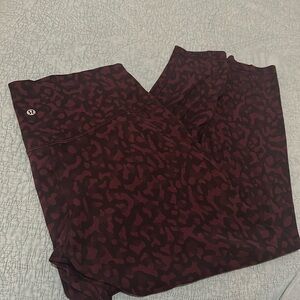 Lululemon Align Formation Camo Dark Leggings